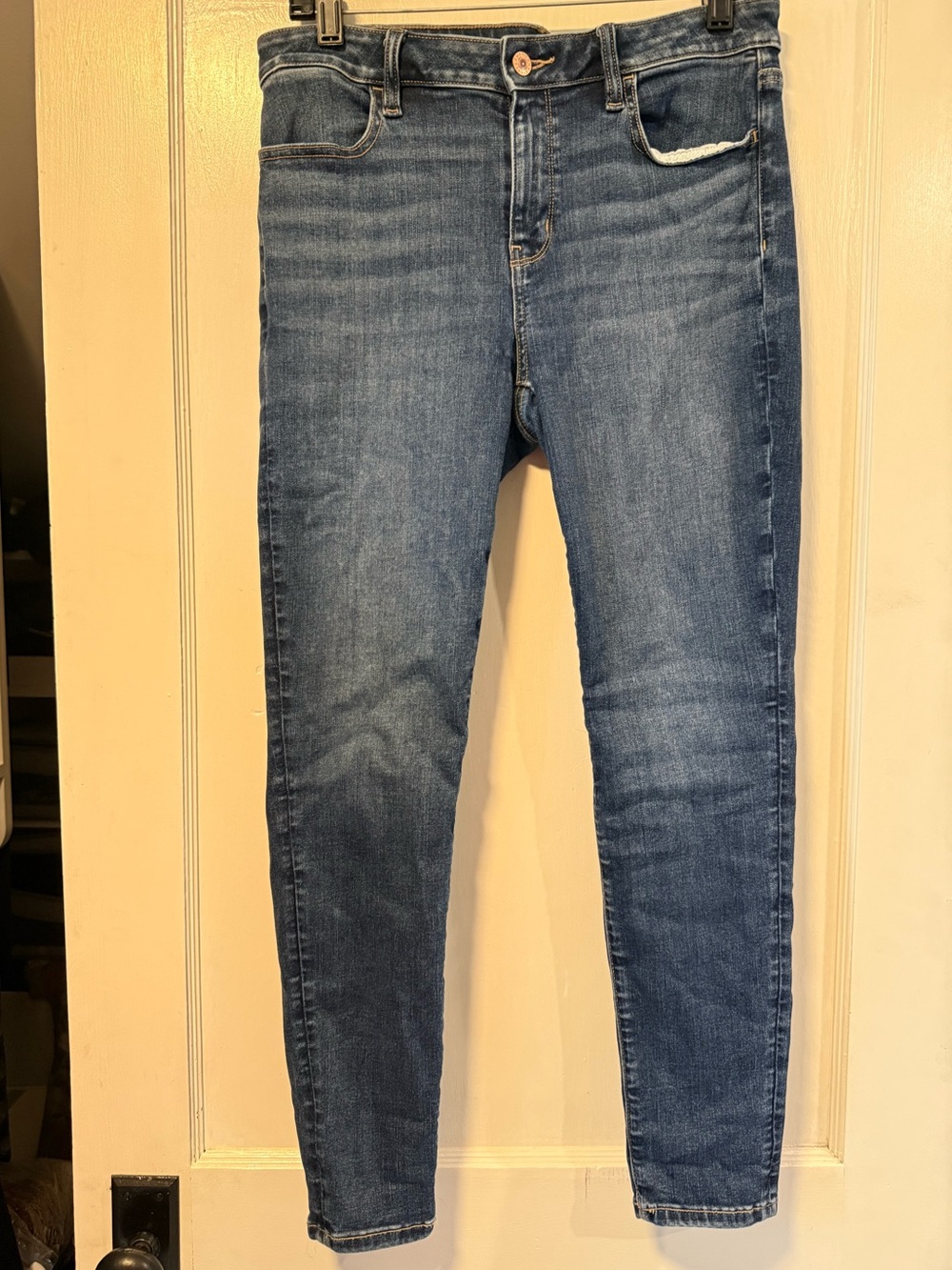 American Eagle Jeggings Mid Wash - Blue